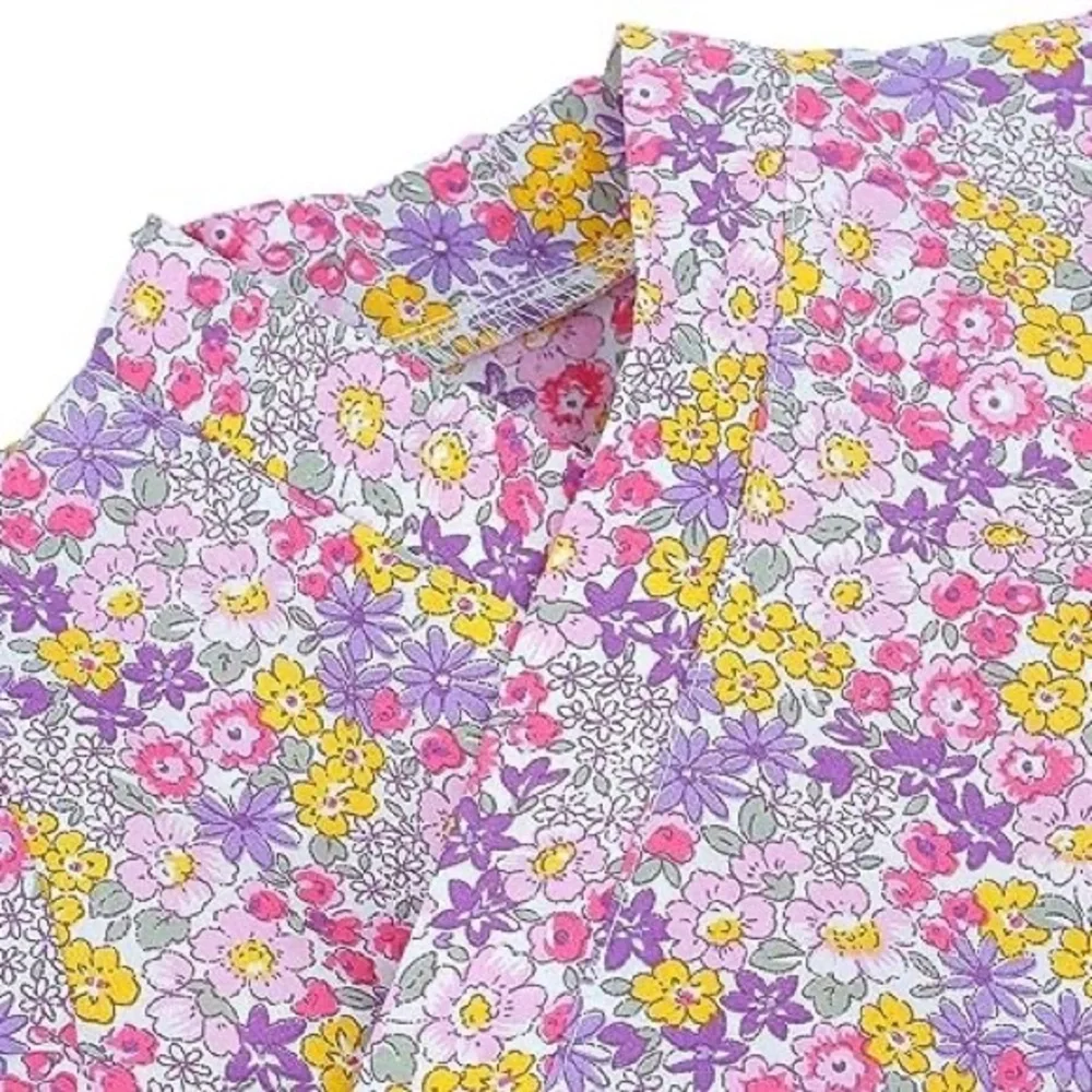 PAUBOLI Baby Kimono Romper Japanese‎ Sakura Cotton Infant Comfy 6-12 months